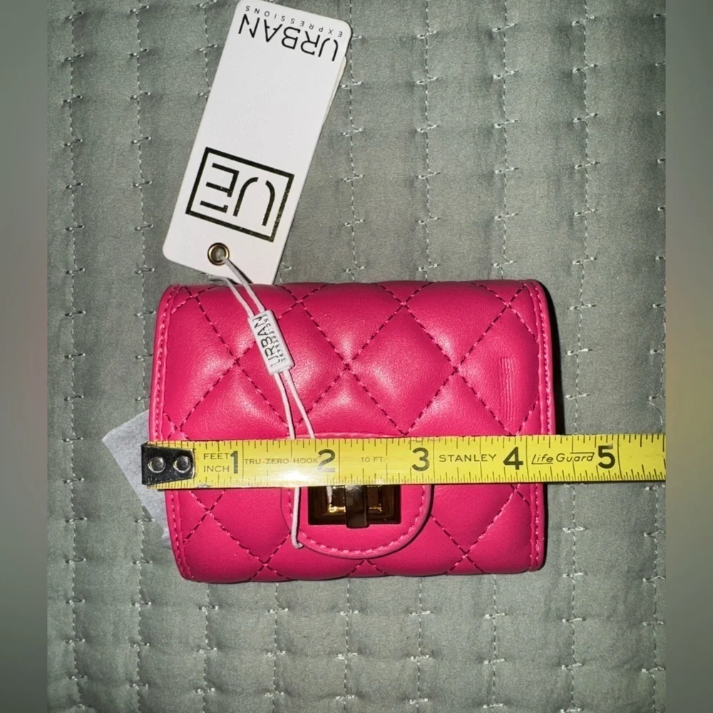 Shantel Quilted Wallet Magenta. NWT